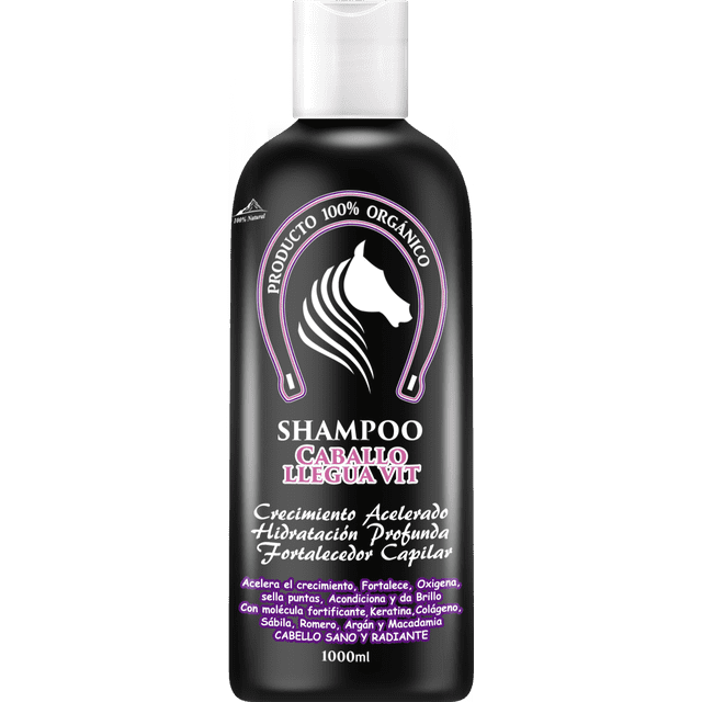 Shampoo VivoNatural LleguaVit 1 litro para Cabello y Barba
