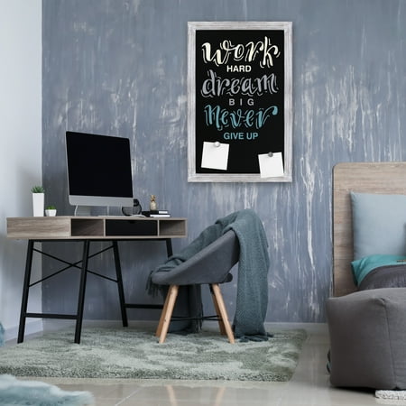 HBCY Creations Washed Magnetic Wall Chalkboard  