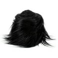 thumbnail image 1 of Unique Bargains Plush Faux Fur Fabric Precut Strips, 59' x 4' Fluffy Faux Fur Ribbon, Black, 1 of 7