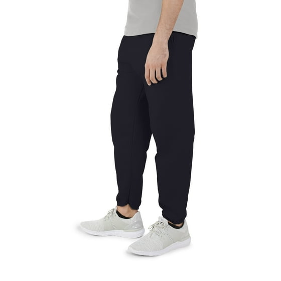 fruit of the loom men's dual defense elastic bottom sweatpants