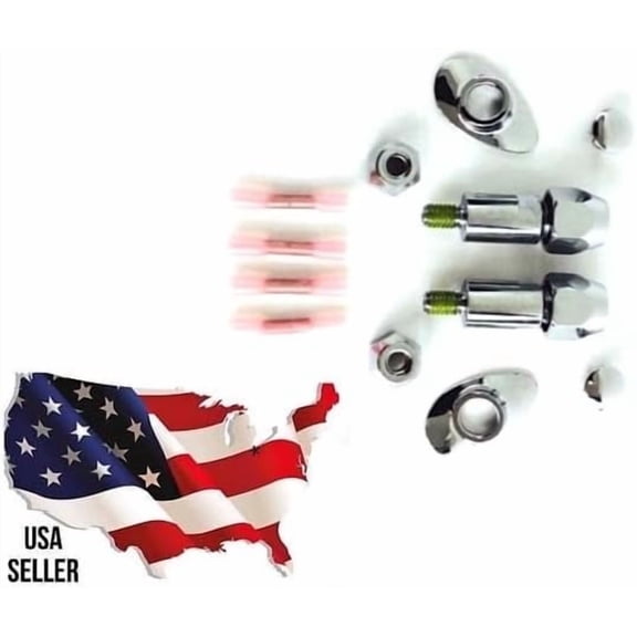Chrome Detachable Sissy Bar Backrest Directional Relocation Kit Harley Davidson Softail Quick Release Passenger SissyBar 2003-2017 Detachables Back Rest 53959-06 Fat Boy FatBoy Springer Turn Signal HD