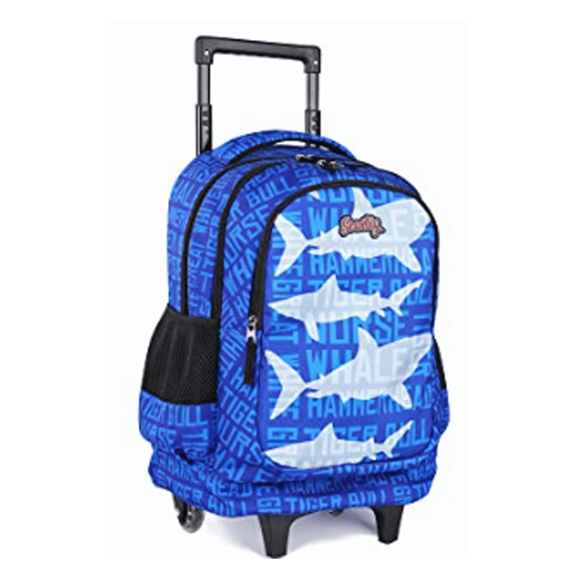 Seastig Foldable Rolling Backpack 18 inch Double Handle Wheeled