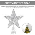 thumbnail image 4 of Adorno navideño con purpurina para árbol de estrellas de KES, 4 of 9