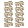 thumbnail image 2 of Hariumiu 10/20Pcs Disposable Taco Holders for Parties Sturdy Taco Tray Holder with Dividers Eco-Friendly Taco Plates Packaging Box for Events Taco Bar Serving Set, 2 of 8