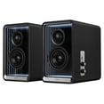 thumbnail image 1 of Edifier QR65 Active Monitor Speakers with 65W GaN Fast Charger Function, 70W RMS Bluetooth Computer Speakers with Hi-Res 24bit Wireless Audio, Subwoofer Out and Light Effects (Black), 1 of 4