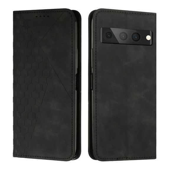 For Google Pixel 7 Pro Cover,Shockproof Luxury Leather Wallet Card Slot Case,Silm Stand Case Cover