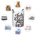 thumbnail image 6 of Kll There Is No Place Like Home Waterproof Foldable Laundry Hamper Bucket With Handles For Storage Bin,Kids Room,Home Organizer (Small), 6 of 8