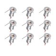thumbnail image 1 of Mini Downlight DC12V 1W 3000K 9 Pack Silver Shell, Artwork Light, 1 of 5