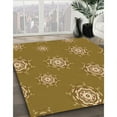 thumbnail image 2 of Ahgly Company Indoor Rectangle Patterned Dark Bronze Brown Area Rugs, 7' x 9', 2 of 6