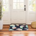 thumbnail image 3 of Yayeee Doormat for Indoor Entrance 32" x 20" Non Slippery Floor Rug, Black Cubes, 3 of 8