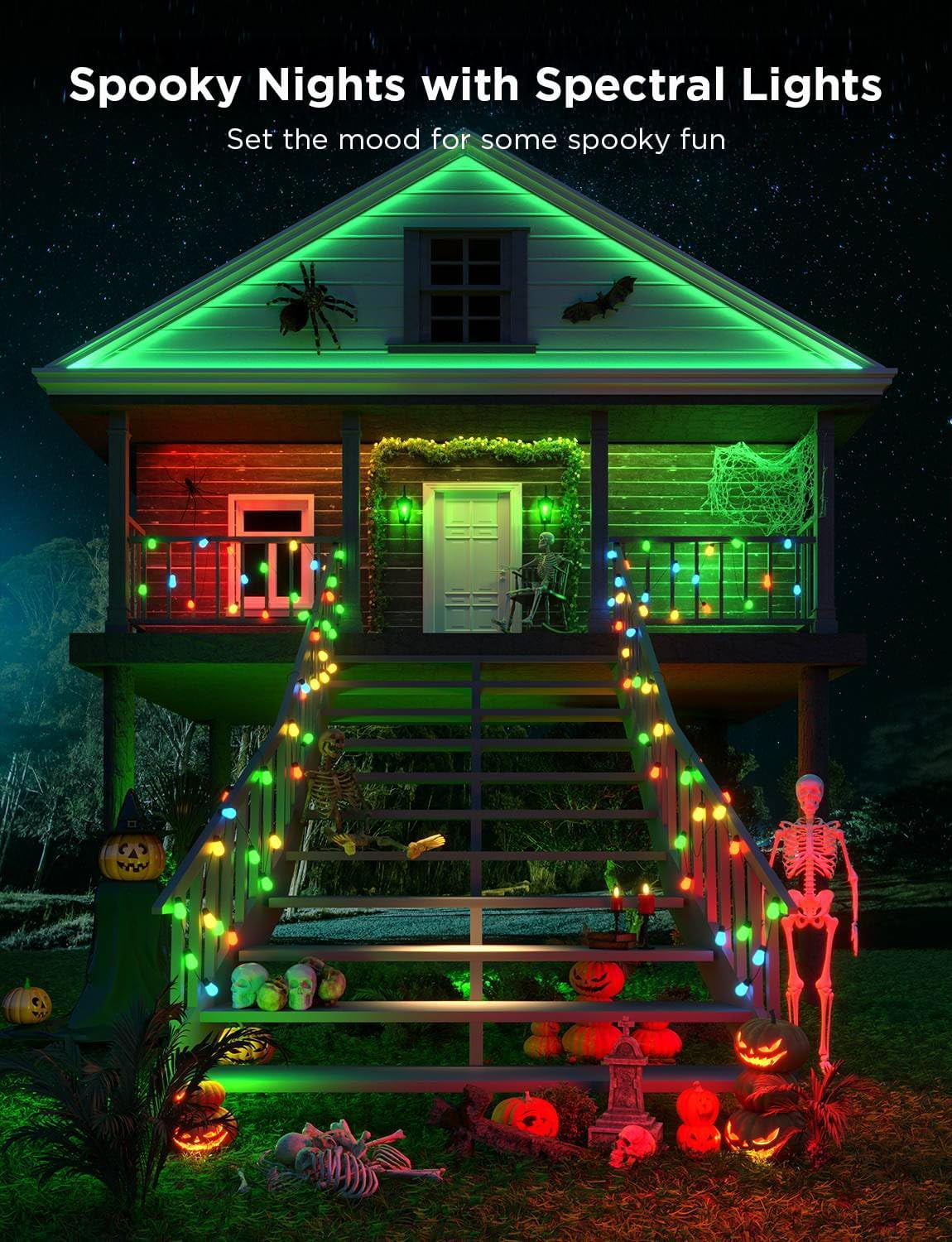 Govee 96ft Smart Outdoor S14 Bulb String Lights 2