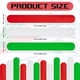 thumbnail image 4 of Vacaciones Rojo y Verde Flip Wraps Tiras de Metal Cubiertas de Silicona Flip Poster Holder Portarrollos de Papel, 4 of 5