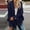 Navy, variant on under $15 Turilly Women's Coats for Cold Winter Women's Kimono Cable Knitted Slouchy Oversized Wrap Cardigan Sweater
