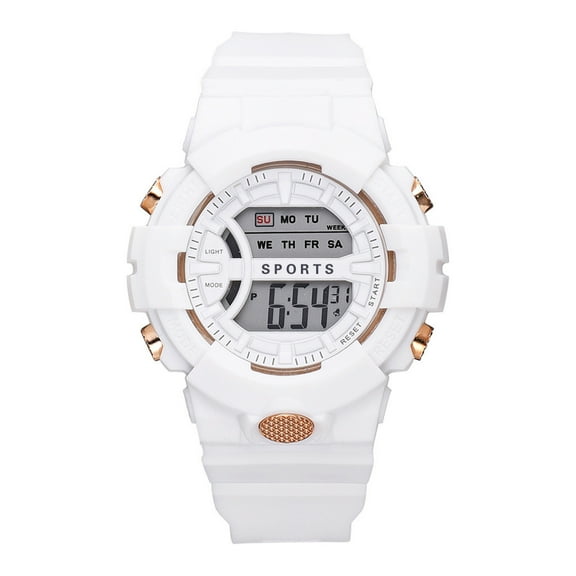 Fashion Multifunction Sports Watch Display Date Calendar Week Alarm Unisex Watch