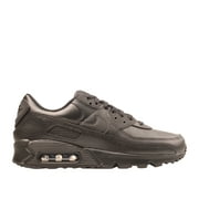 Mens Nike Air Max 90 LTR Leather Triple Black Blk/Blk-Blk (CZ5594 001) - 8.5