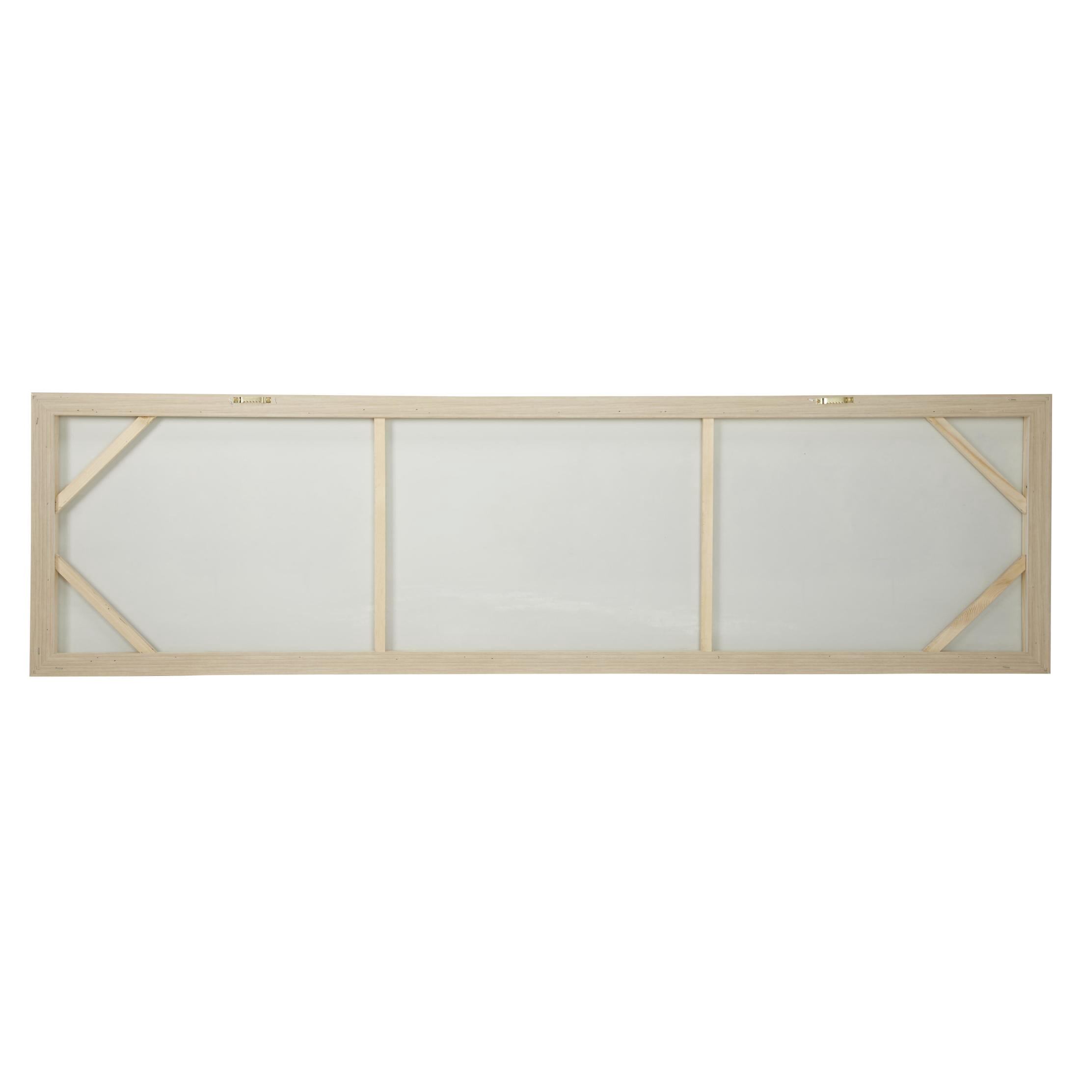 71" x 20" Tree Framed Wall Art with Tan Frame, by DecMode