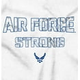 thumbnail image 2 of US Air Force Strong USAF Pride Romper Boys or Girls Infant Baby Brisco Brands 12M, 2 of 6