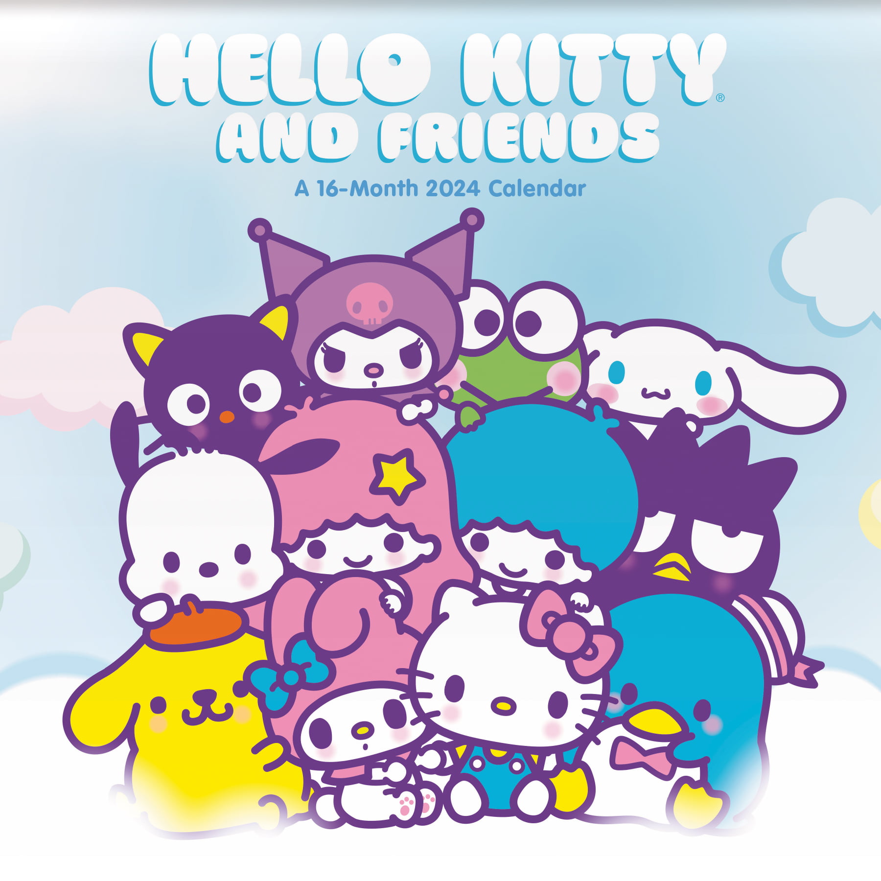 2024 Sanrio Hello Kitty Calendar  Hello kitty wallpaper, Hello