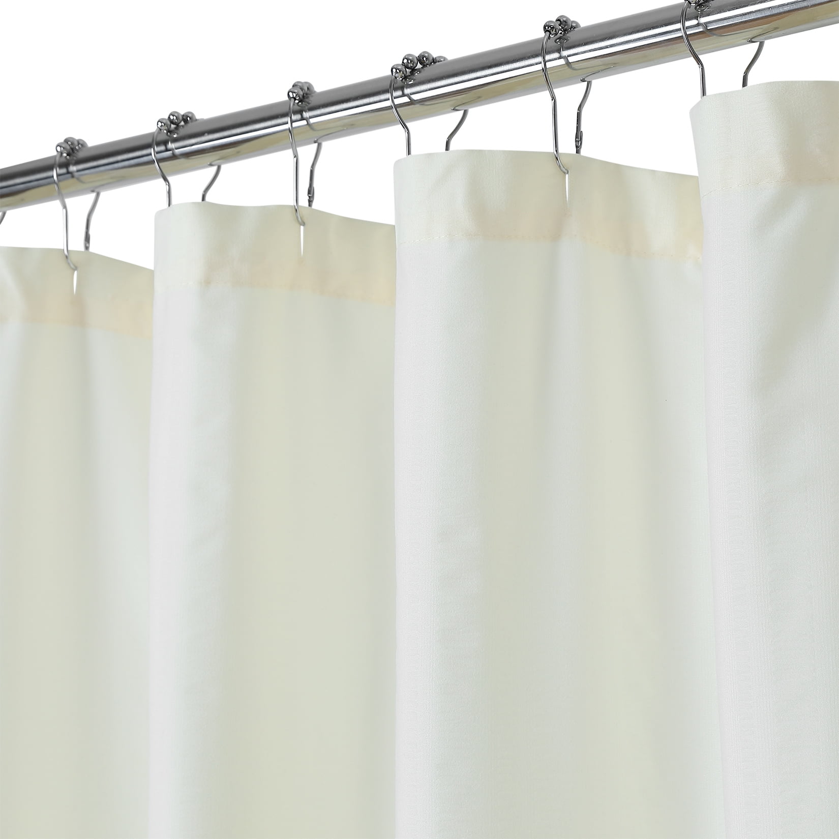 ZACOO Cream 70"x84" Extra Long Shower Curtain or Liner Modern Soft