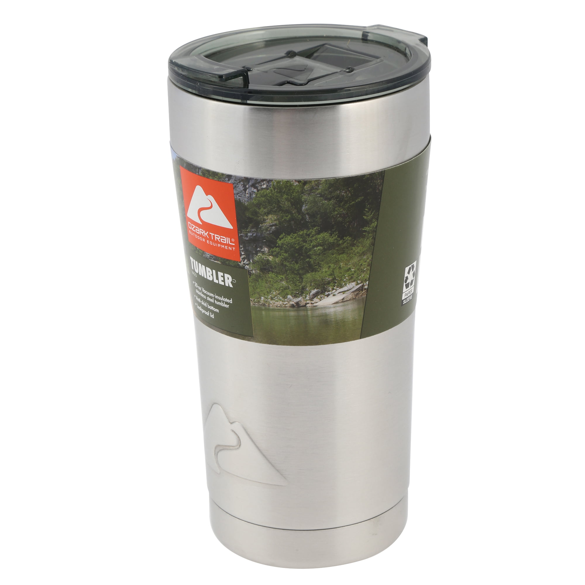 Ozark Trail 40 oz Double-Wall Vacuum-Sealed Stainless Steel
