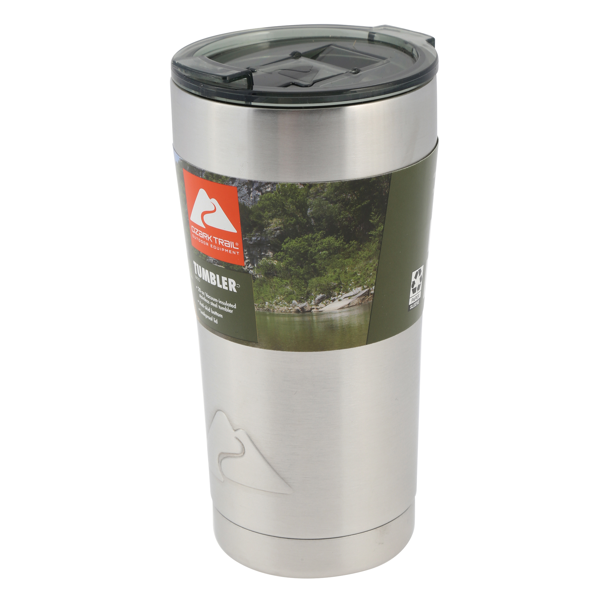 Ozark Trail Double Wall Vacuum Sealed Stainless Water Bottle 24 Ounce - image 7 of 9
