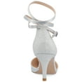 thumbnail image 4 of Journee Womens Luela Pointed Toe Mid Heel Evening Pumps, 4 of 10