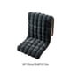 thumbnail image 3 of Cojín de asiento siamés de felpa de invierno, antideslizante, grueso, para respaldo, apto para sillas, taburetes y sofás., 3 of 6