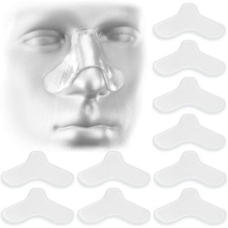 Produktbild von Full Face CPAP Mask Liners – Wiederverwendbare Maskeneinlagen Aus Baumwolle, 4er-Pack Grau, Passend Für Die Meisten Vollmasken, Nasenkissen & CPAP Zubehör, Weich Und Atmungsaktiv