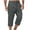 Dark Gray, variant on Smsaxvxz Men's Cargo Capri Pants Casual Comfy 3/4 Cargo Shorts Summer Breathable Hiking Shorts with Pockets