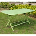 thumbnail image 3 of International Caravan Rectangular Folding Table in Natural Stain, 3 of 4