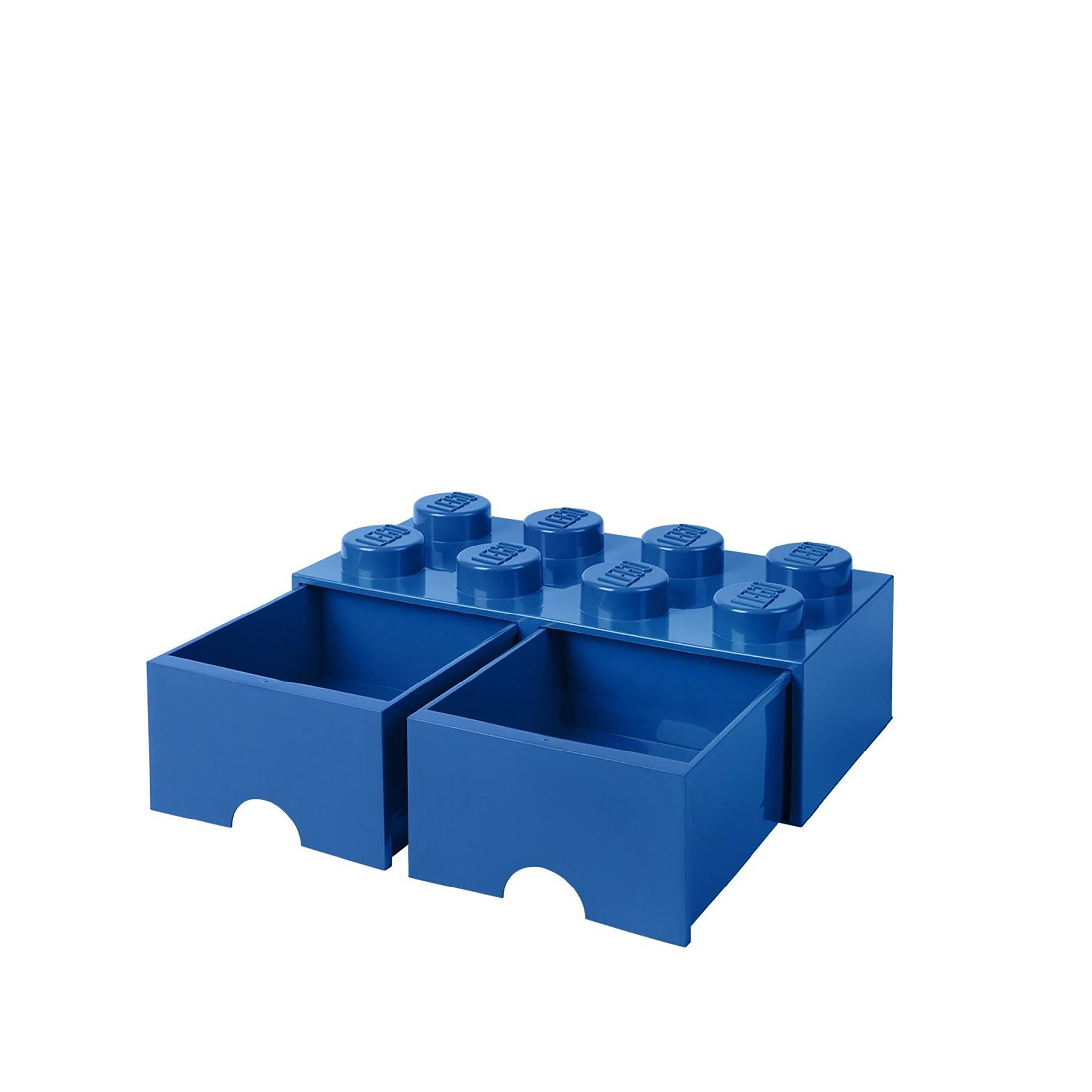 Lego Storage Brick 8 azul Blue 2x4 retención lata XXL box CAJA 