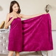 thumbnail image 2 of Toalla de baño grande de 70 x 140 cm, absorbente para el hogar, suave, para salón de belleza, para adultos, 2 of 5