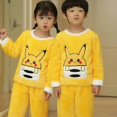 thumbnail image 1 of Pijamas de franela para niños, Pikachu, Jerry, grueso, dibujos animados, ropa cómoda para el hogar, niños y niñas, Otoño e Invierno xuanjing unisex, 1 of 1