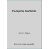 Managerial Economics [Paperback - Used]