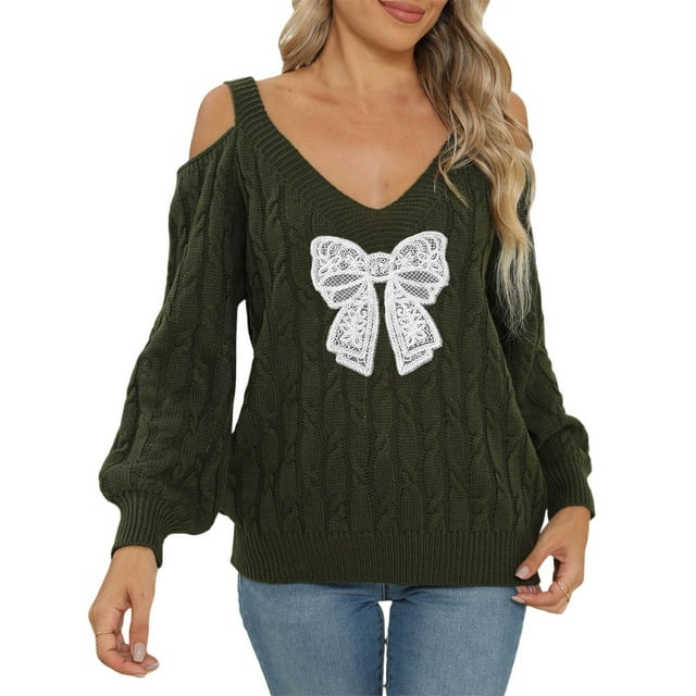TINZ Sweater Dress Long Sleeve Oversized Tunic With Exquisite Embroidery And Panel Design Warm Winter Knit Vest Dress Long Pullover Sweater Belted Long Dress