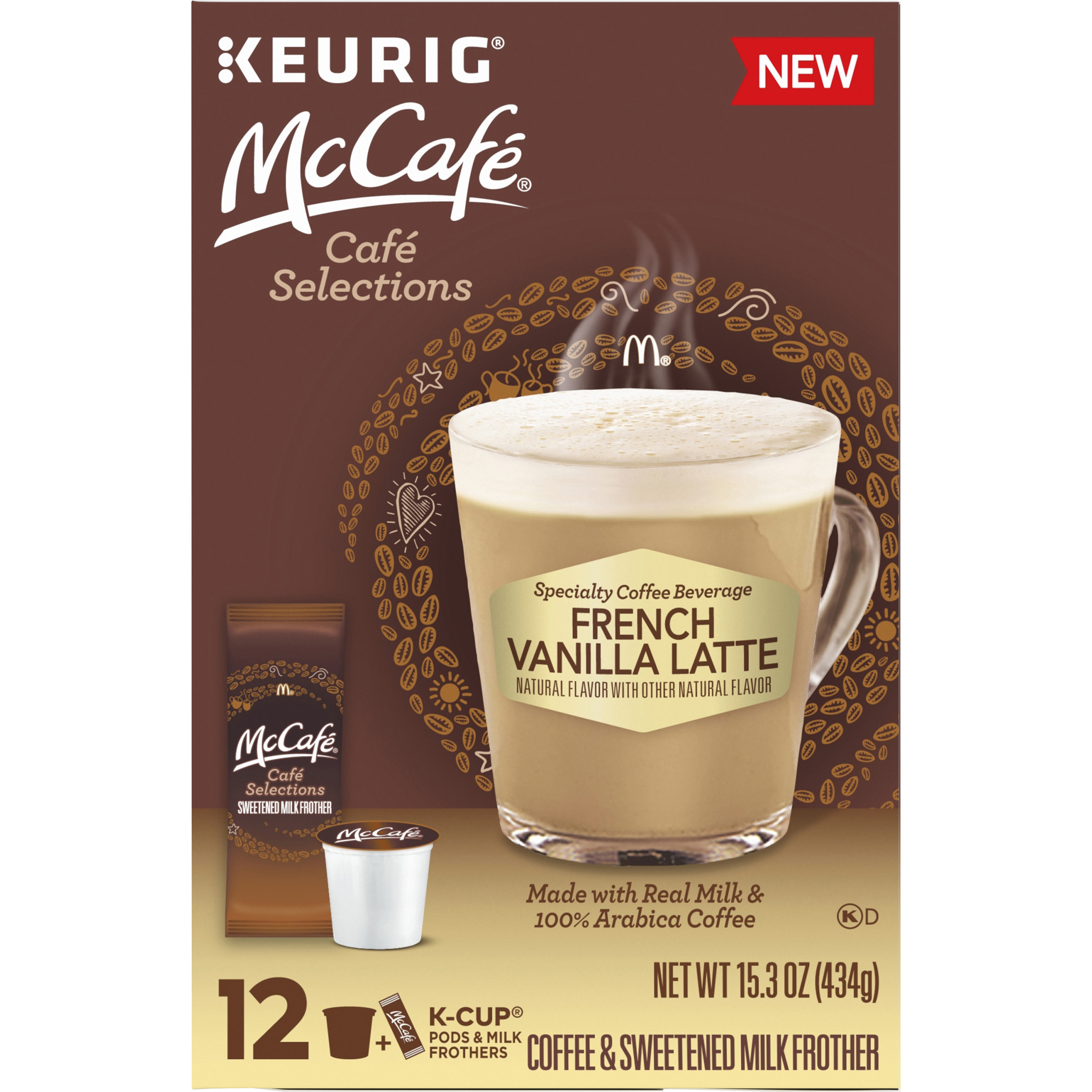 French Vanilla Coffee Keurig K Cup Pods 