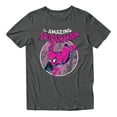 thumbnail image 2 of Marvel Comics Retro Spider-Man Vintage Swinging Web Action Men's T Shirt (Charcoal, S-XXXL), 2 of 4