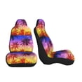thumbnail image 3 of Pofeuu Palm Trees at Sunset Print Automotive Car Seat Covers Flat Cloth Full Set Seat Covers,Car Seat Covers front seats for Cars Trucks and SUVs-1, 3 of 9