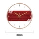 thumbnail image 2 of Reloj de pared moderno con esfera de madera, marco de decoración de pared simple y grande, reloj silencioso que no hace tictac para decoración de sala de estar, cocina, dormitorio, decoración de, 2 of 6