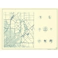 thumbnail image 2 of Highway Dept 14x11 White Modern Wood Framed Museum Art Print Titled - Dallas Texas Cities 3 of 4 - Highway Dept 1936, 2 of 4