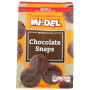 Mi-Del Cookies, Chocolate Snaps, 10 Oz.