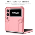 thumbnail image 3 of Allytechgroup Galaxy Z Flip 3 Magnetic Case, Compatible with Car Mount Shockproof Ring Holder Anti-Scratch Bumper Slim Hard PC Cover Phone Case for Samsung Galaxy Z Flip3, Pink, 3 of 11