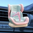 thumbnail image 5 of Doll Car Seat for 17cm Dolls, Doll Car Seat with Air Vent Clip and Desktop Stand, Cute and Functional Car Ornament for Doll Fans, Collectors [Gaming Chair] Macaron Pink, 5 of 8