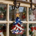 thumbnail image 2 of 250th Anniversary Ornament, Shatterproof Acrylic Christmas Tree Decoration, Santa Hug Commemorative Pendant for Home Holiday Party, 2 of 8