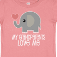 thumbnail image 4 of Inktastic My Grandparents Love Me Baby Clothes Boys or Girls Baby T-Shirt, 4 of 5