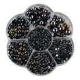 thumbnail image 1 of Agiferg Half Pearl Craft Flat Back Pearl Jewelry For DIY Accessory Art And Fashion Projects, 1 of 1