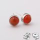 thumbnail image 1 of Silver Natural Stone Stud Earring, 1 of 5