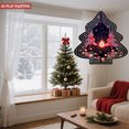 thumbnail image 2 of Stylish Metal Hanging Christmas Tree Wind Spinner - Festive Design with Layered Circles Perfect for Yard & Garden Decor, 2 of 7