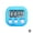 Blue, variant on Household Goods Timer - Multi-Use Countdown Timer with Memory Function