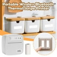 thumbnail image 3 of EIGTHTAIL Label Printer Bluetooth Thermal Shipping Label Printer Wireless Label Sticker Printer for Small Business and Office Desktop Printer Labels Maker for Shipping Packages Suppo, 3 of 9